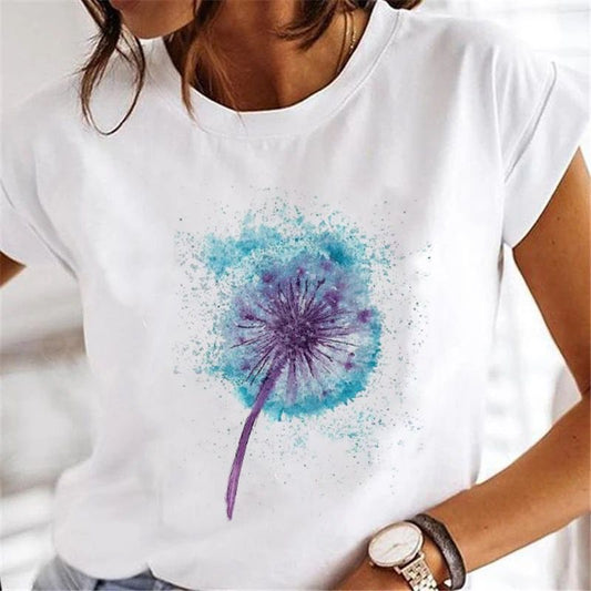 Tricou Blue Flower