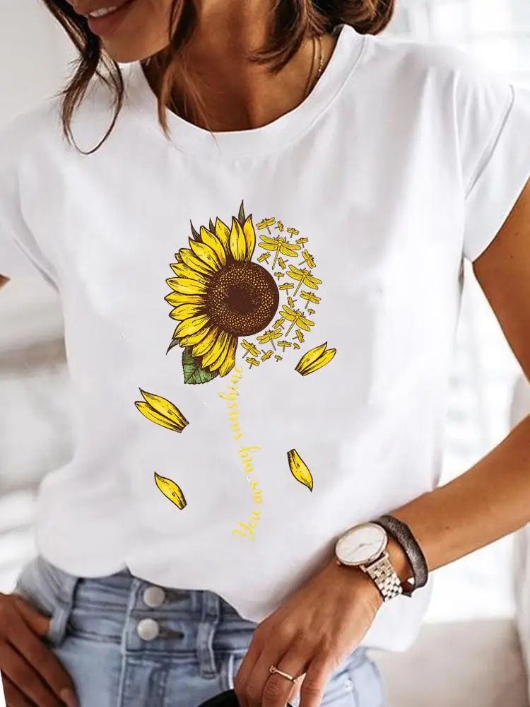 Tricou Yellow Flower 3