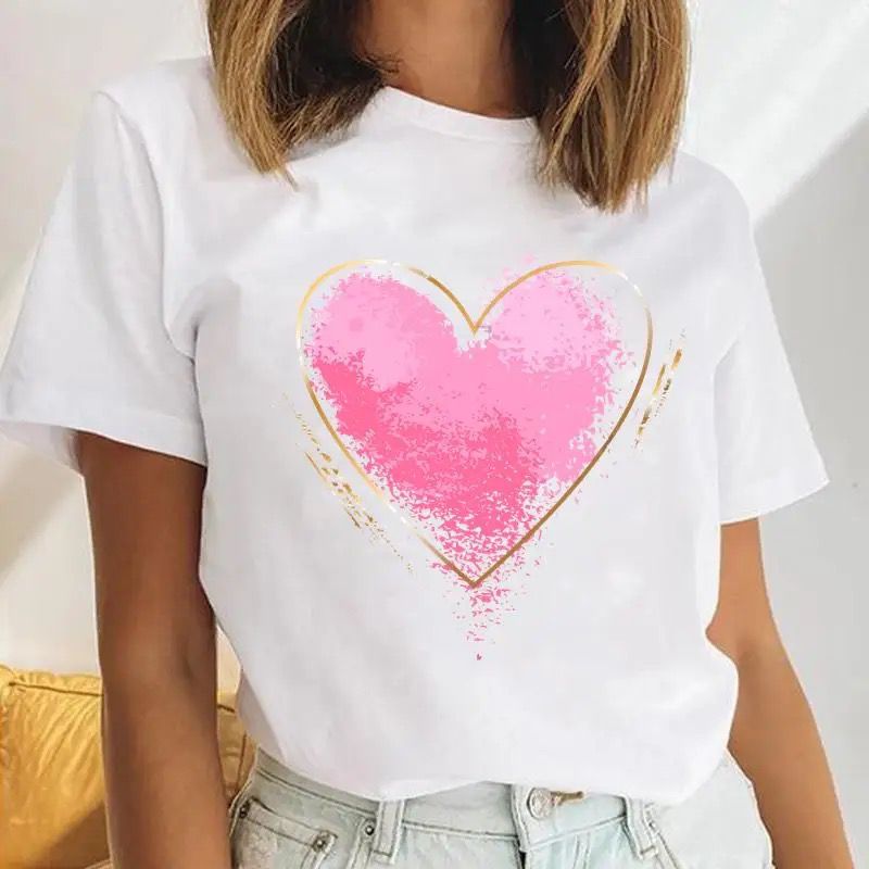 Tricou Big Pink Heart