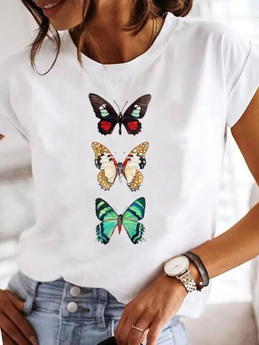 Tricou 3 Butterflies