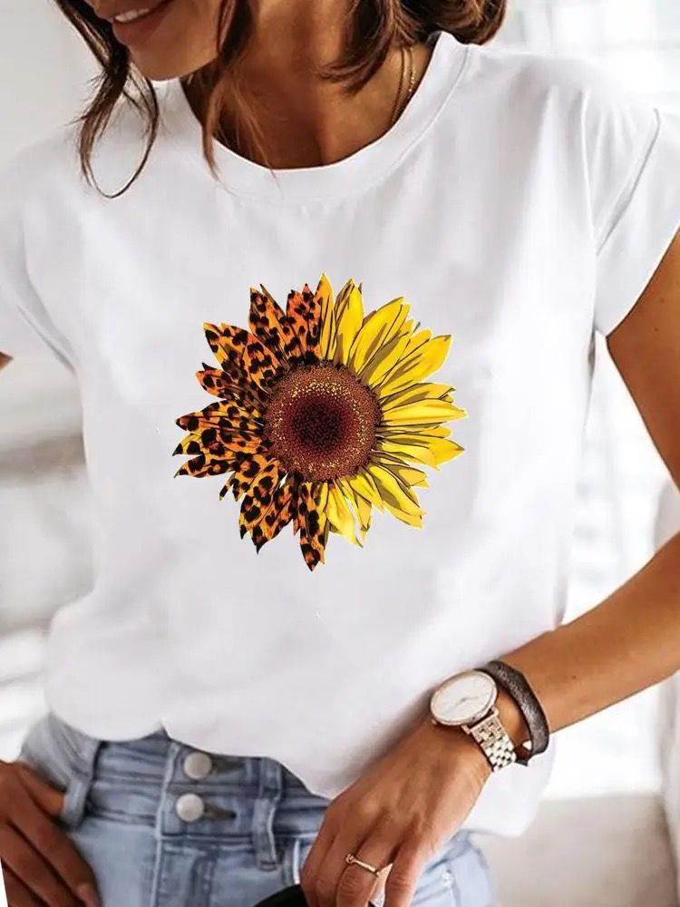 Tricou Yellow New Flower